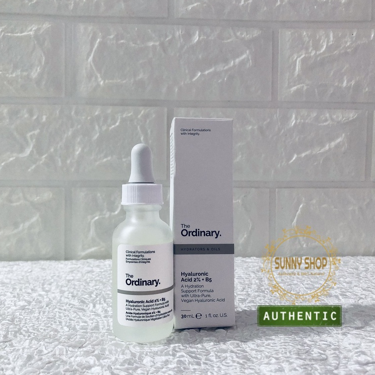 Bill Sephora Serum giữ ẩm, phục hồi da Hyaluronic Acid 2% + B5 THE ORDINARY