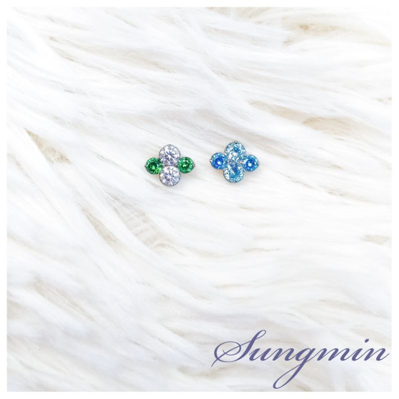 khuyên tai titan Titanium ASTM F136 cao cấp