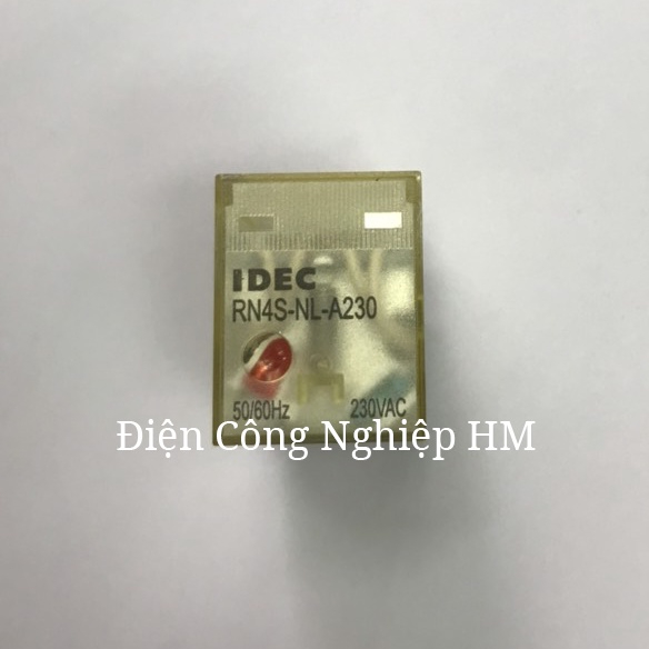 Relay Rơ Le Trung Gian IDEC RN4S-NL - Chính Hãng