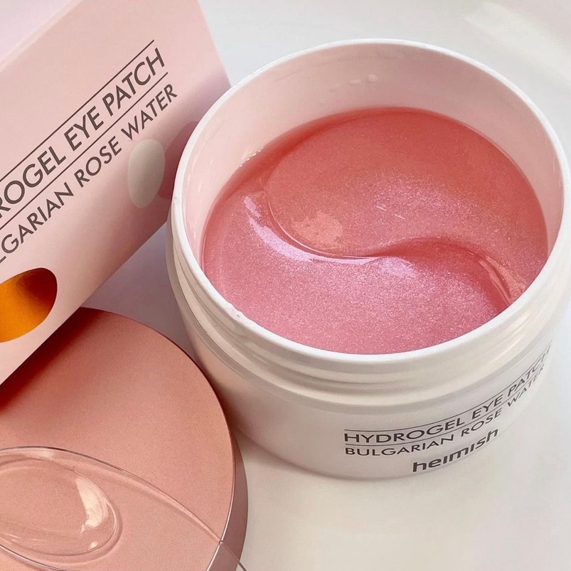 Mặt nạ mắt chống nhăn, sáng da tinh chất hoa hồng  Bulgarian Rose Hydrogel 60 miếng [nun.cleanbeau