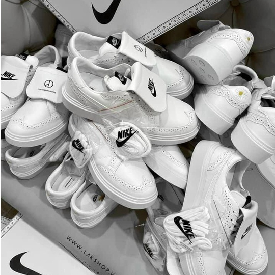 Giày Thể Thao/Giày Sneaker Full Trắng Siêu Cấp Hot Trend 2023 Dễ Phối Đồ Full Box
