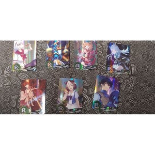 Thẻ bài bo góc tổng hợp nhiều anime cấp R