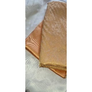 Vải áo dài gấm họa tiết vân (1 áo, 1 quần)