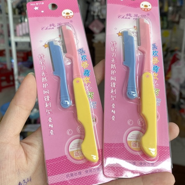 Dao cạo mày kèm lưỡi thay