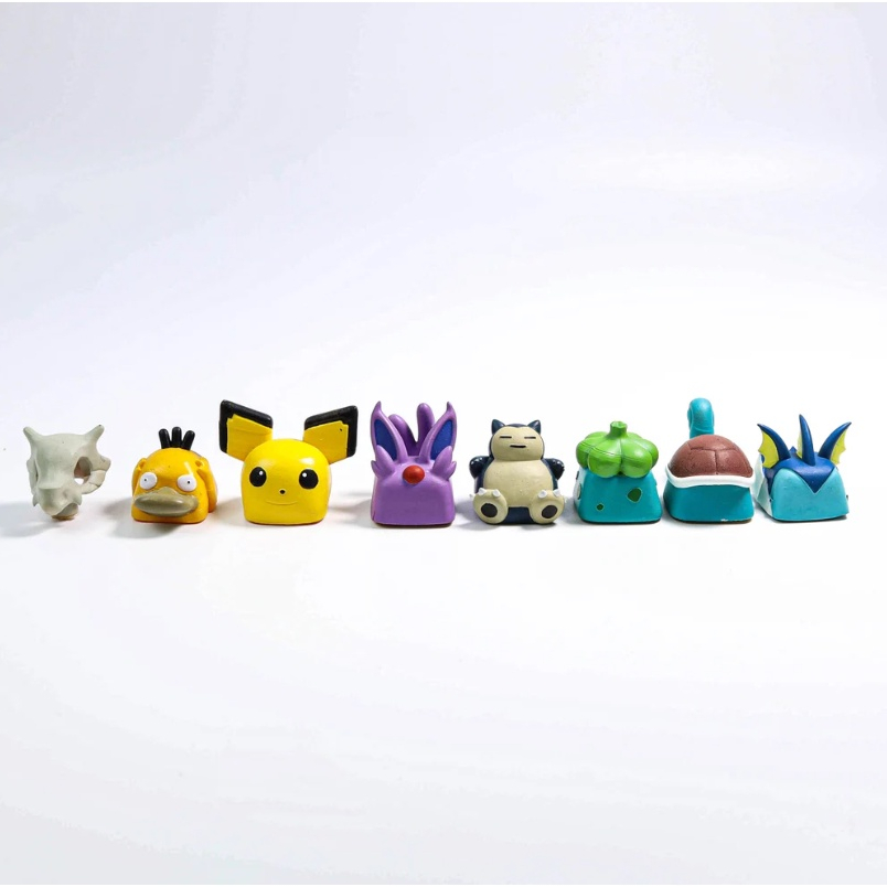 Pokemon snorlax keycap, nút bàn phím pokemon giá rẻ, keycap anime