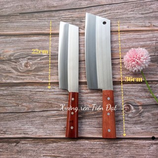 Bộ dao chặt gà vịt-dao thái thịt dao thép chống rỉ sắc bén