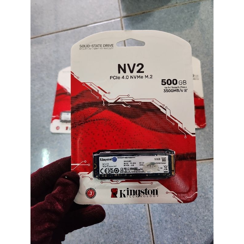 SSD Kingston NV2 PCle 4.0 NVMe M.2 500G SNV2S/500G