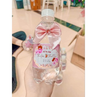 Nơ dán chai nước suối, nơ trang trí gia tiên, tiệc cưới, sinh nhật, event