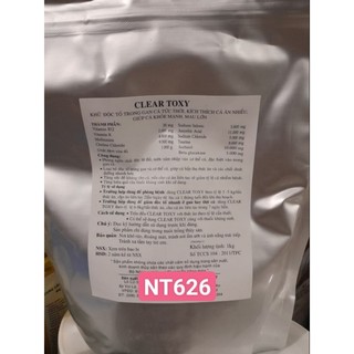 CLEAR TOXY - Giải độc gan cho Lươn, Cá, Ếch