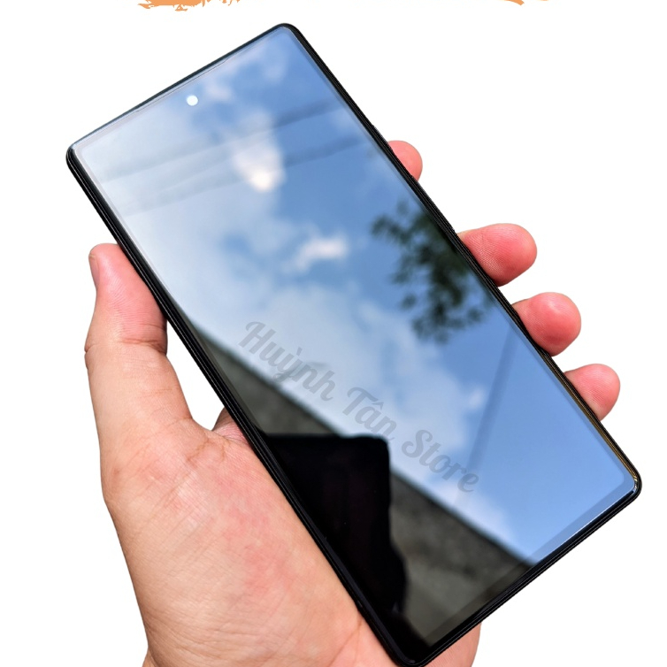 Kính cường lực Google Pixel 6A full màn Gor sát mép, boa cạnh, vát cong 2,5D, siêu mượt, vân tay nhạy
