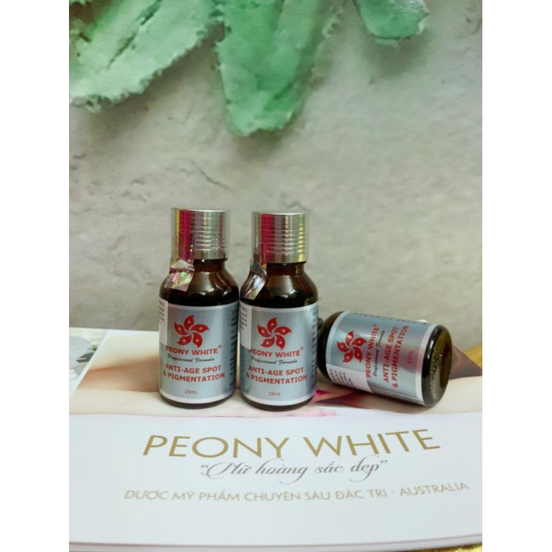 Huyết thanh phục hồi thanh lọc ngăn ngừa nám và mụn (2 in 1) 15ml Peony White
