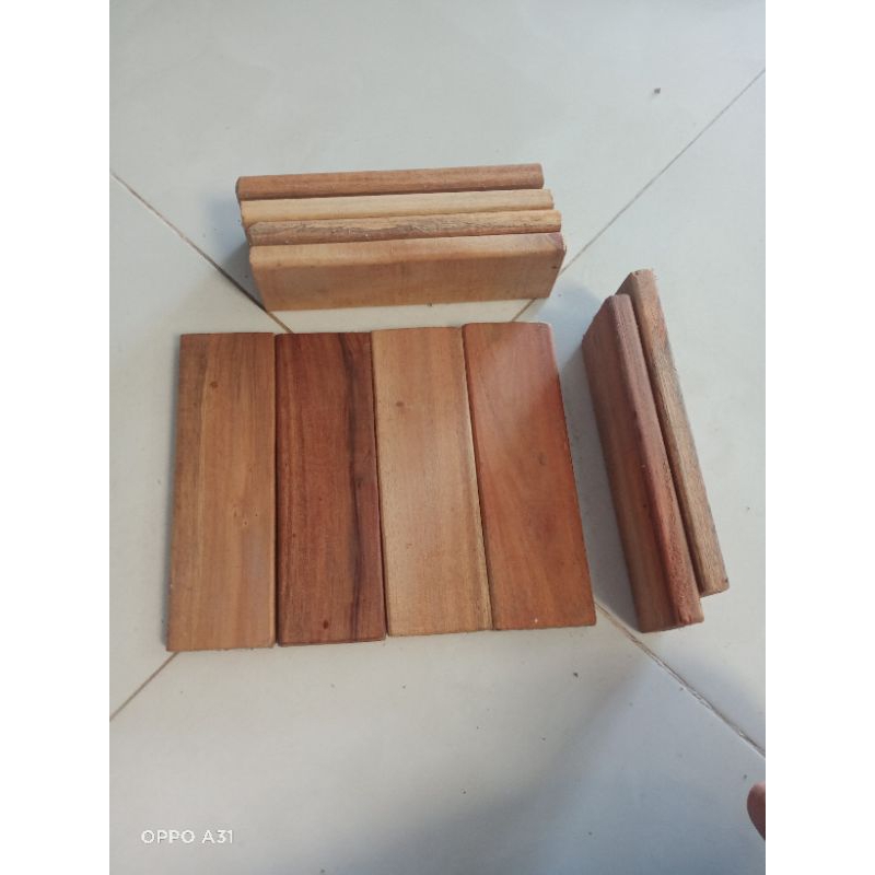 Combo 10 thanh gỗ tràm bông vàng, chuyên dùng trang trí ,decor