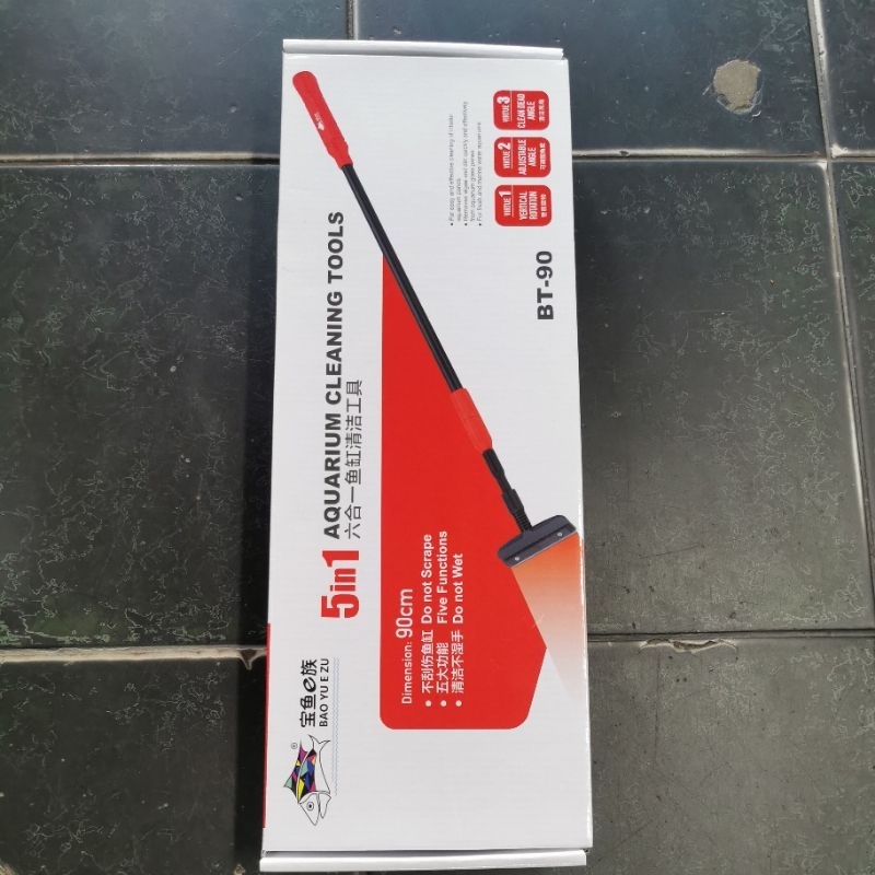 Bộ vệ sinh hồ cá đa năng 5in1