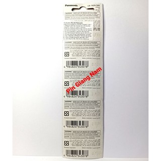 Pin CR1620 Panasonic 3V Lithium vỉ 5 viên