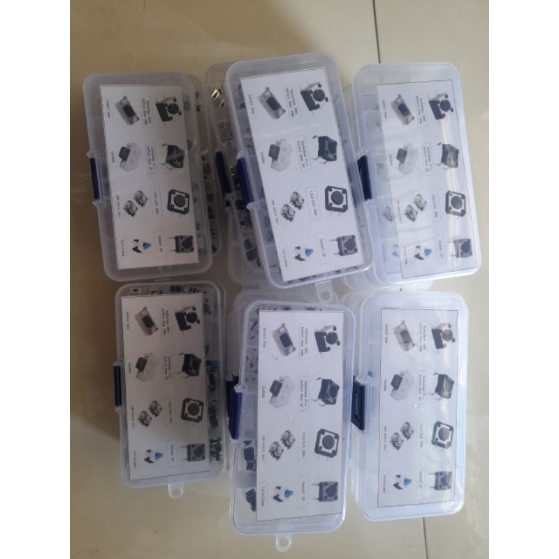 Combo 10 Loại Nút Nhấn Trên Hộp