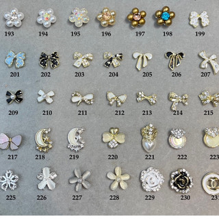 . charm nail cao cấp, charm kim loại, trang tri móng angels