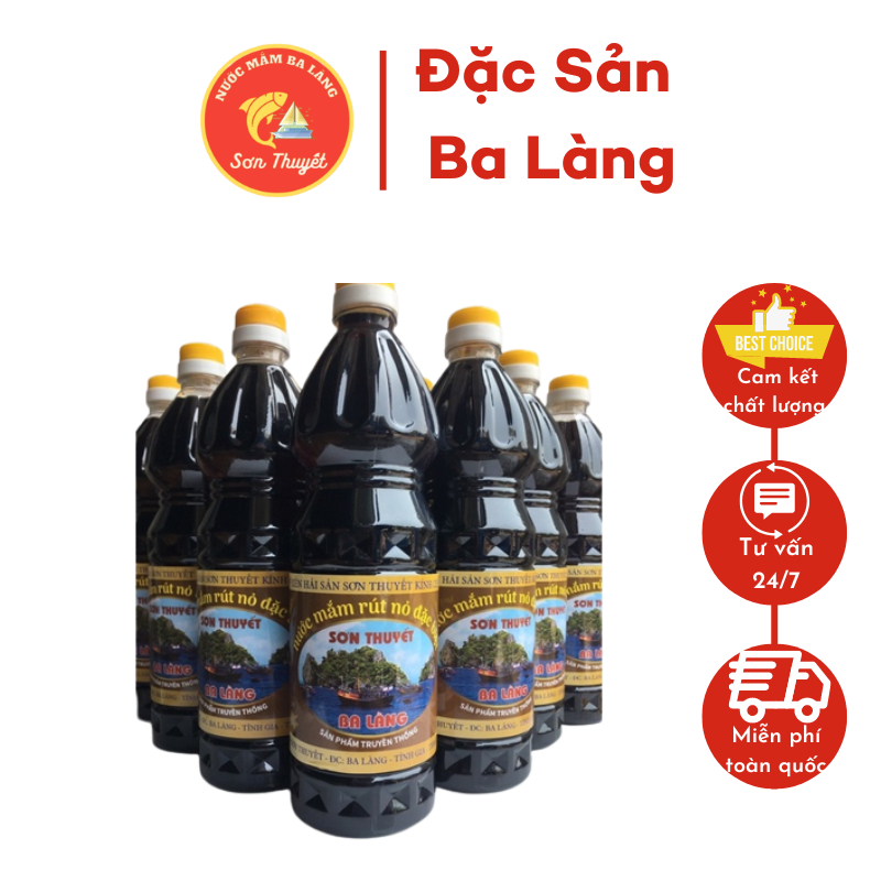 Nước mắm nhỉ ba lang thanh hóa 30N 900ml