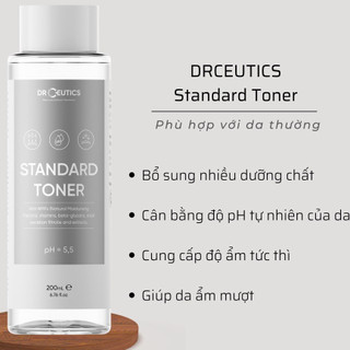 DRCEUTICS Basic Toner Và Standard Toner Cấp Ẩm Cho Da (200ml)