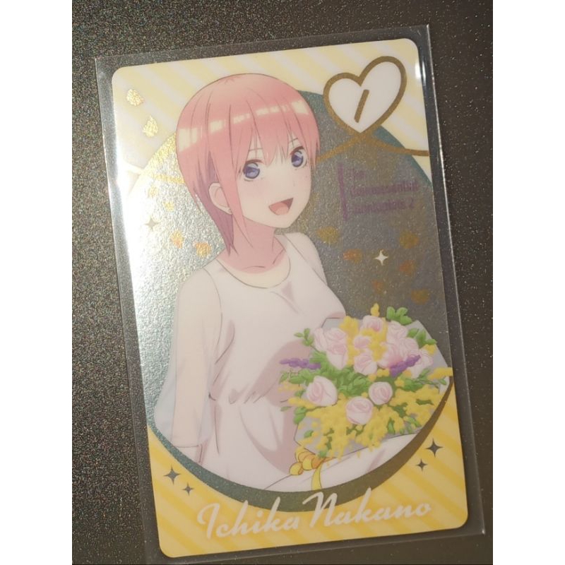Card ichika nhà có 5 nàng dâu Chính Hãng
