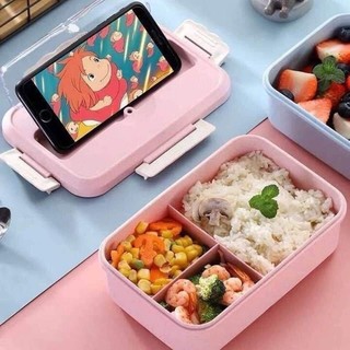 Hộp cơm lúa mạch 3 ngăn