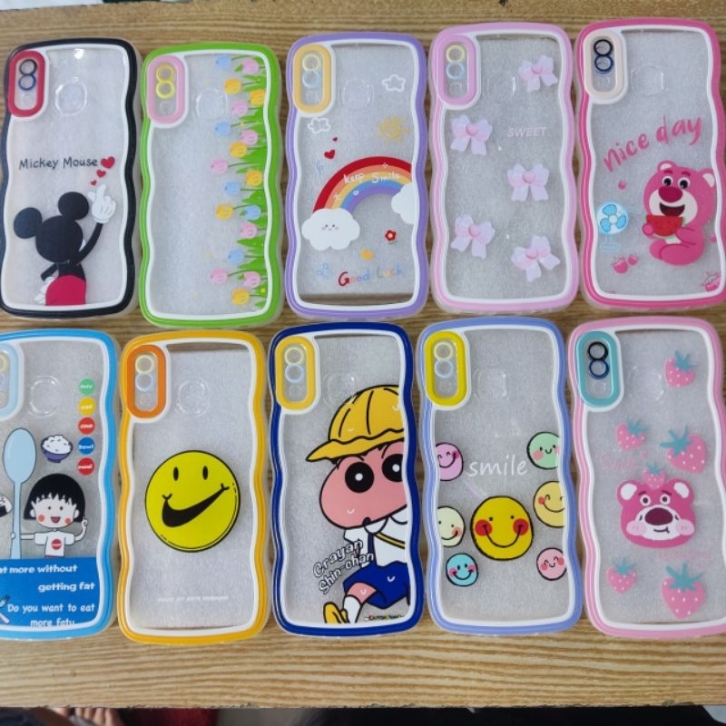 Ốp lưng điện thoại Samsung A20 / A30 dẻo viền in hình kute