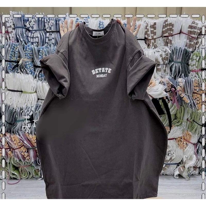 Áo phông nam nữ in hình MONDAY mã 3158