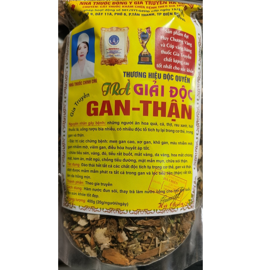 Trà Giải Độc Gan Thận Gia Truyền (Gói 400gram) - Đặc Sản 27