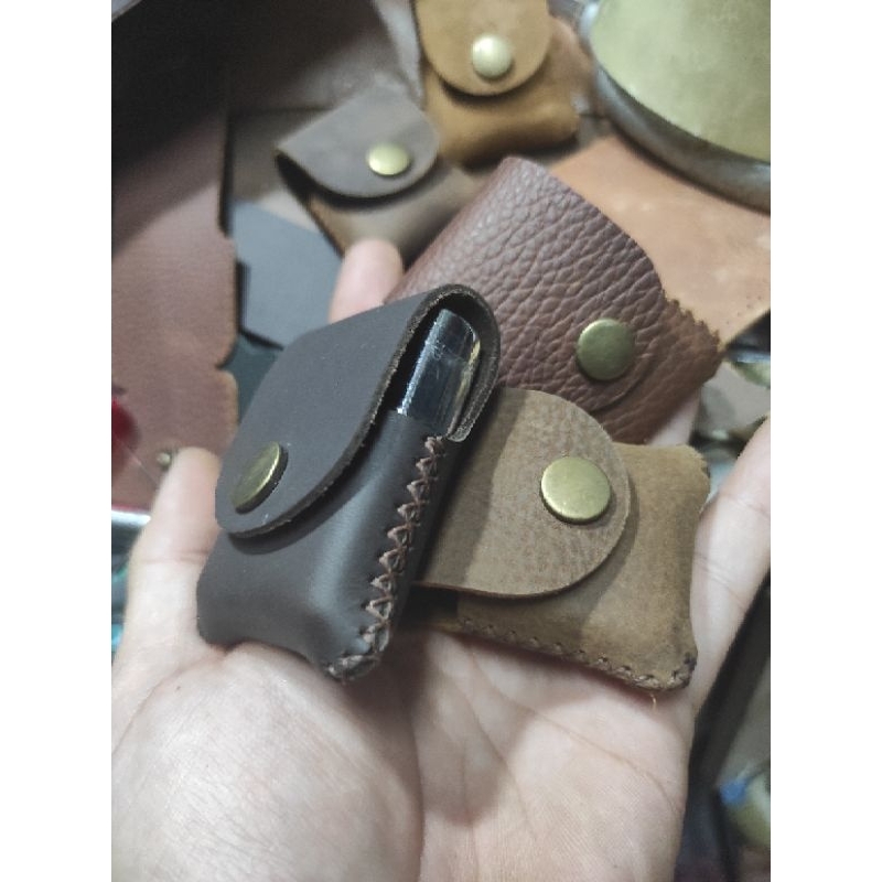 Thanh lý phôi bao da zippo - về tự khâu