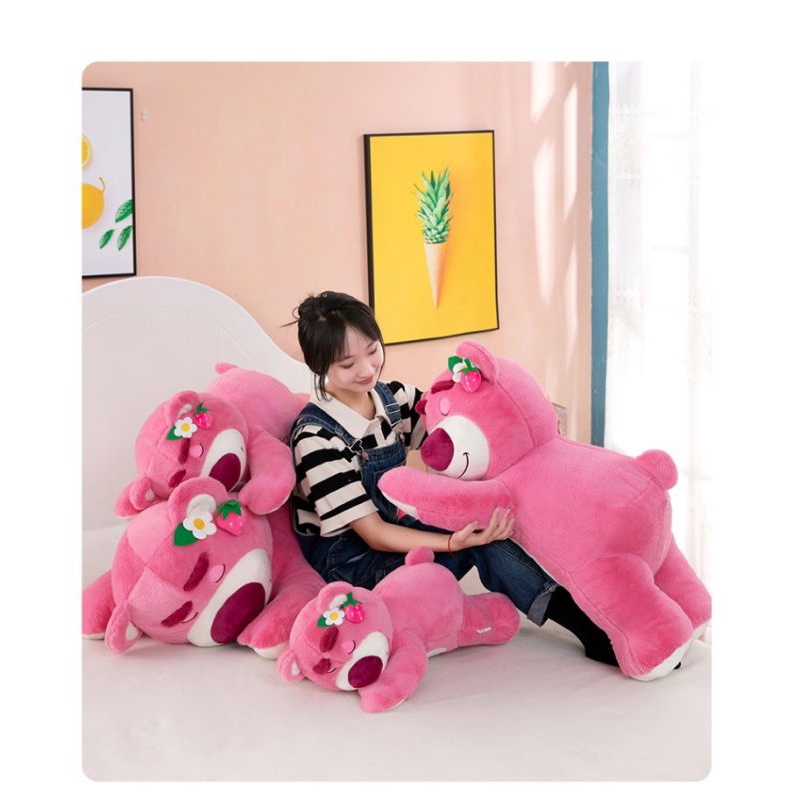 Gấu dâu lotso, gấu dâu có mùi thơm, gaua lotso cao cấp