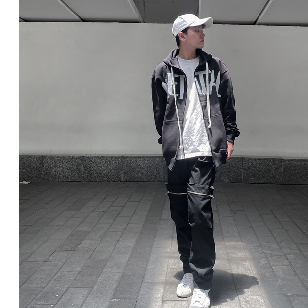 Áo Hoodie Nam Nữ Khóa Zip YKK Cao Cấp MENTAL® Printed Logo