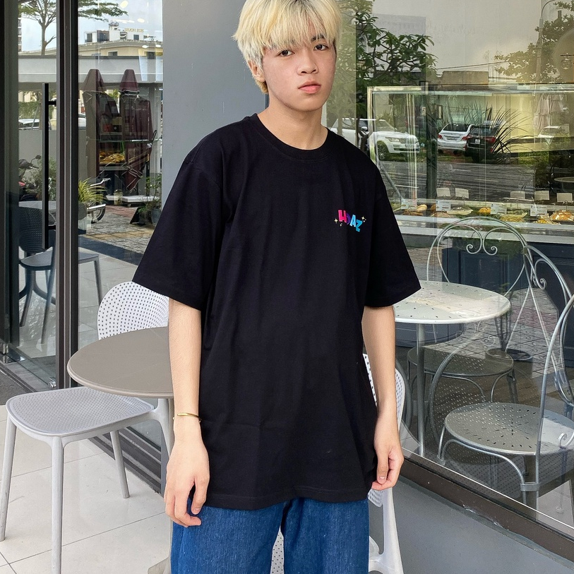 Áo thun Unisex tay lỡ cotton local brand HIDANZ - Universe