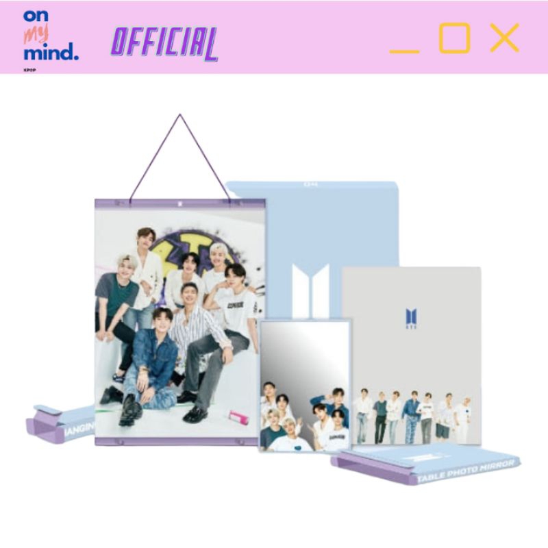 Share lẻ đồ trong bộ Merch box 4 BTS