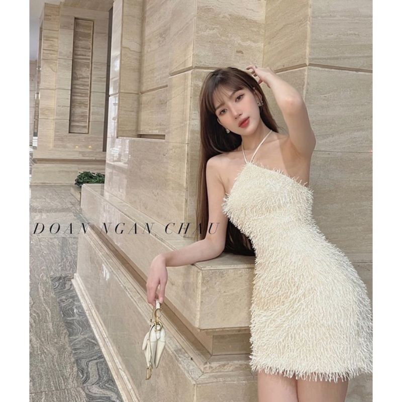 ❤️Váy body tua rua cổ yếm sexy cực chinhhh 💯💯