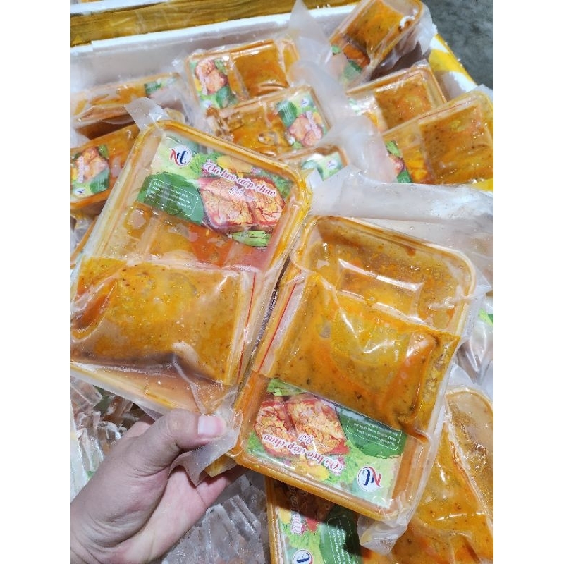 1 Hộp 500gr vú Heo ướp chao