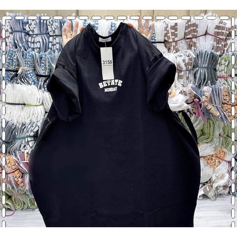 Áo phông nam nữ in hình MONDAY mã 3158