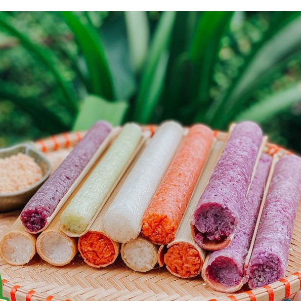 cơm lam Tây Bắc set 5 ống kèm muối vừng❤️Tmart - Thực phẩm sạch