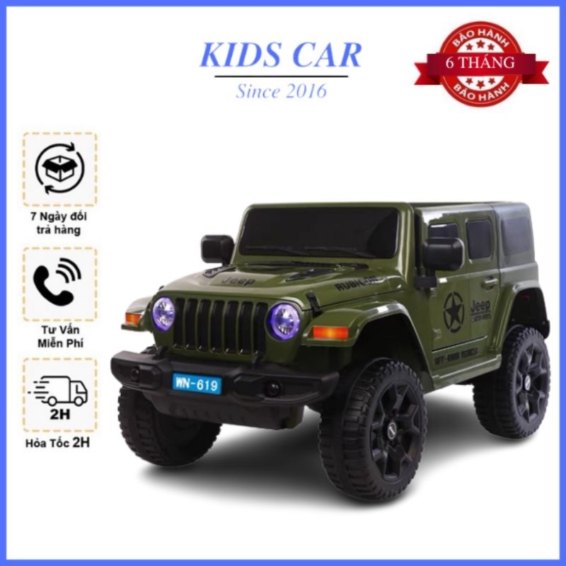 Xe ô tô điện trẻ em jeep kidscar 196 - ảnh sản phẩm 4