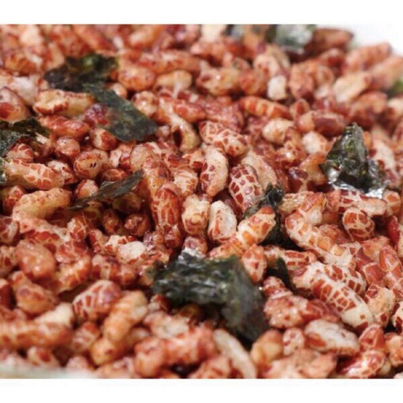 500g gạo lứt sấy rong biển đóng túi zip