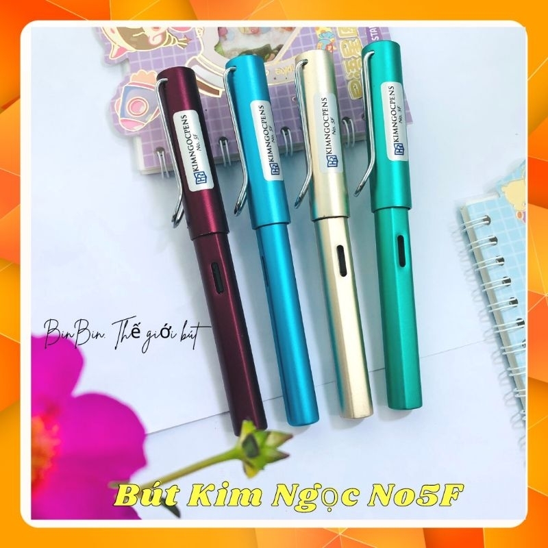 Bút Kim Ngọc No5F, bút luyện chữ đẹp nét thanh nét đậm