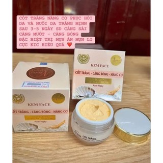 Kem face cốt trắng da nâng cơ nicos thanh nhi beauty mẫu mới 15g