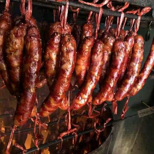 Lạp xưởng heo/lạp xưởng tôm hun khói Tây Bắc 500gr❤️Tmart-Thực phẩm sạch