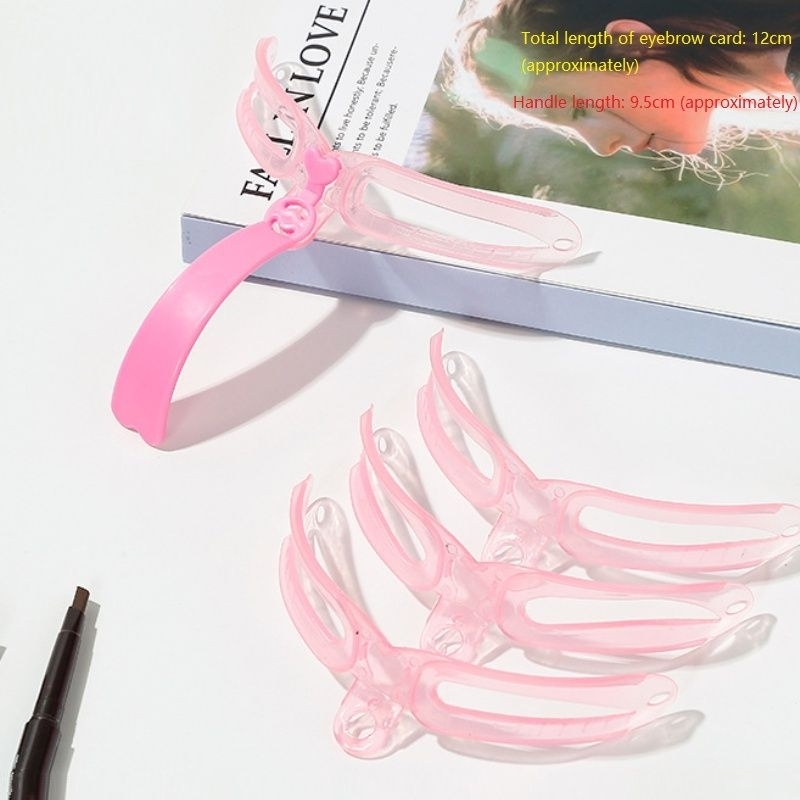 Bộ 4 Khuôn Kẻ Chân Mày Tái Sử Dụng