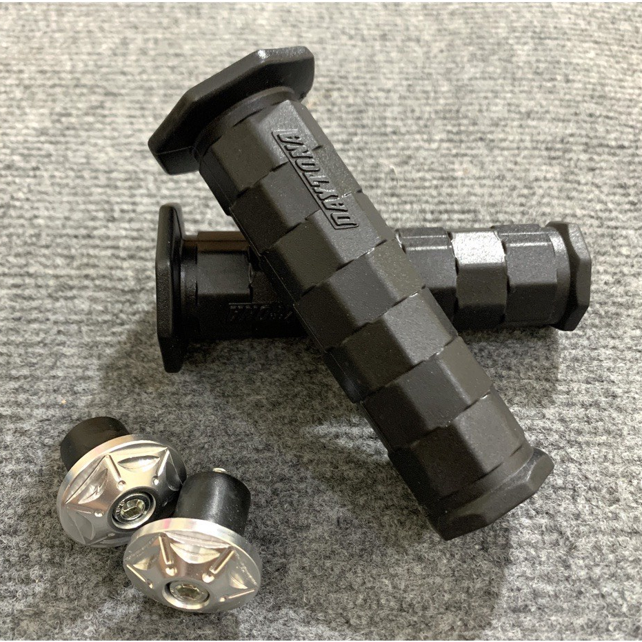 Bao tay DayToNa , tay nắm daytona kèm gù tay lái xe máy hình lục giác 6 cạnh sáng bóng đủ màu