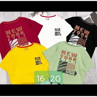 Áo cộc tay bé trai thun cotton co dãn 4 chiều hàng công ty size đại cồ 40-60kg