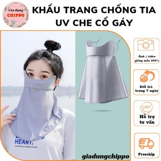 Khẩu trang chống tia uv che cổ gáy , khẩu trang che nắng chống bụi