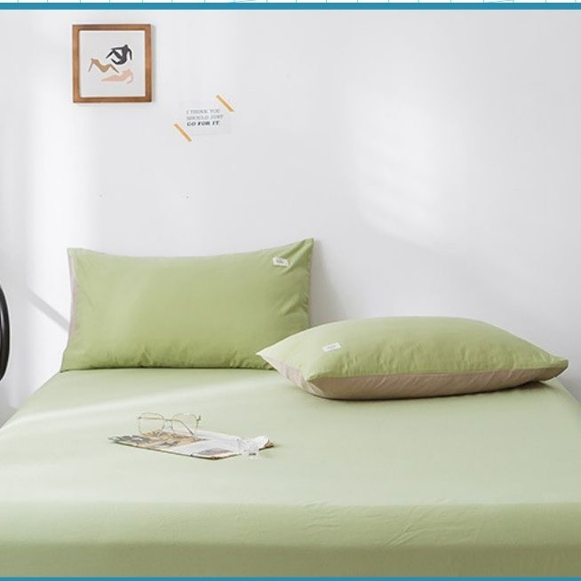 Vỏ gối nằm cotton tici ETAMI BEDDING áo gối cotton mềm mại thoáng mát màu trơn basic