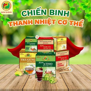 Trà Sâm Cúc Bảo Long (Dạng Hòa Tan) Hộp 10 gói