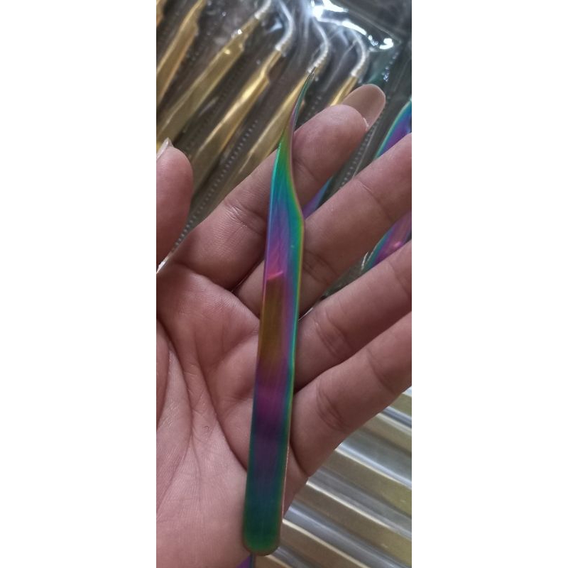 Nhíp gắp mi, tách mi 7 màu