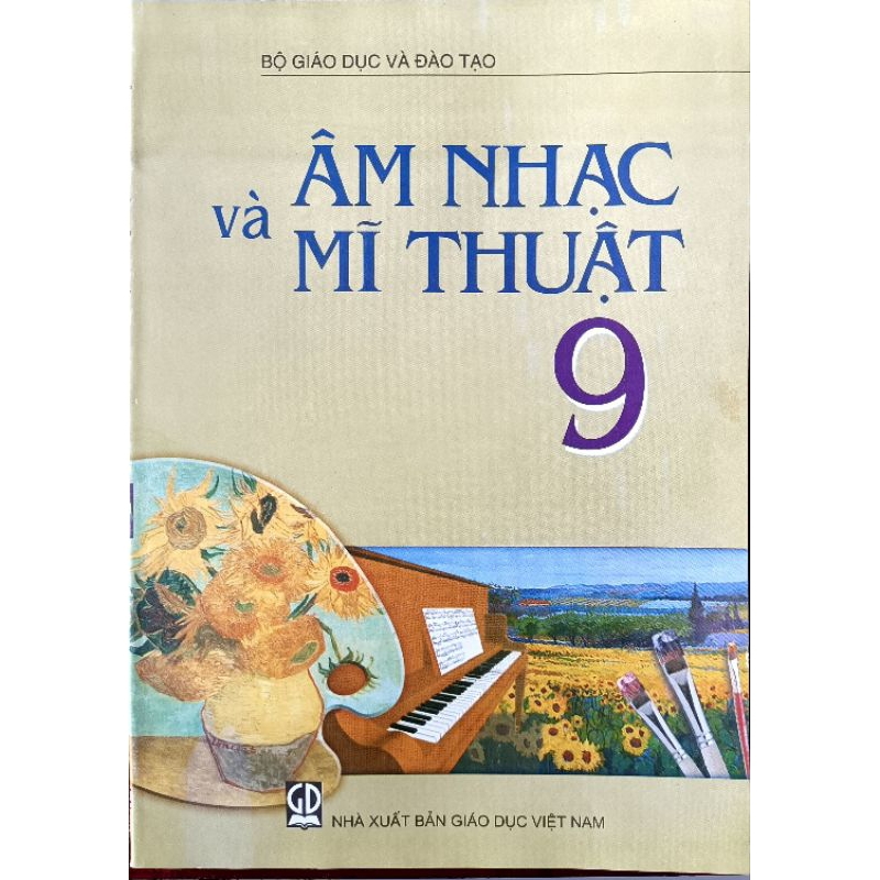 Âm Nhạc & Mĩ Thuật lớp 9 + Bìa bao
