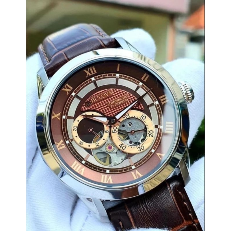 Đồng hồ NAM DÂY DA cơ automatic Nhật Bản size 41mm